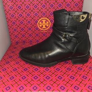 Tory Burch Black Sidney Bootie